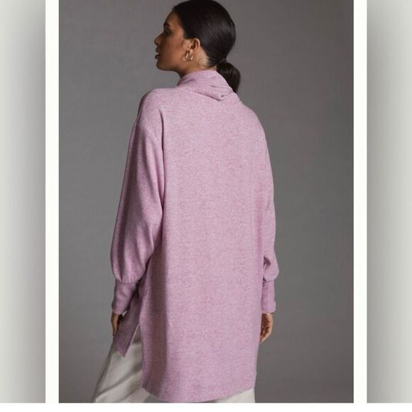 Anthropology Maeve cowl neck tunic sweater XS - Picture 3 of 8